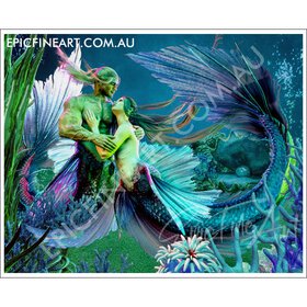 Mermaid Fantasy Wall Art